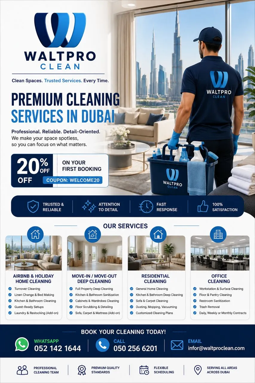 Waltpro Cleaning company cover photo