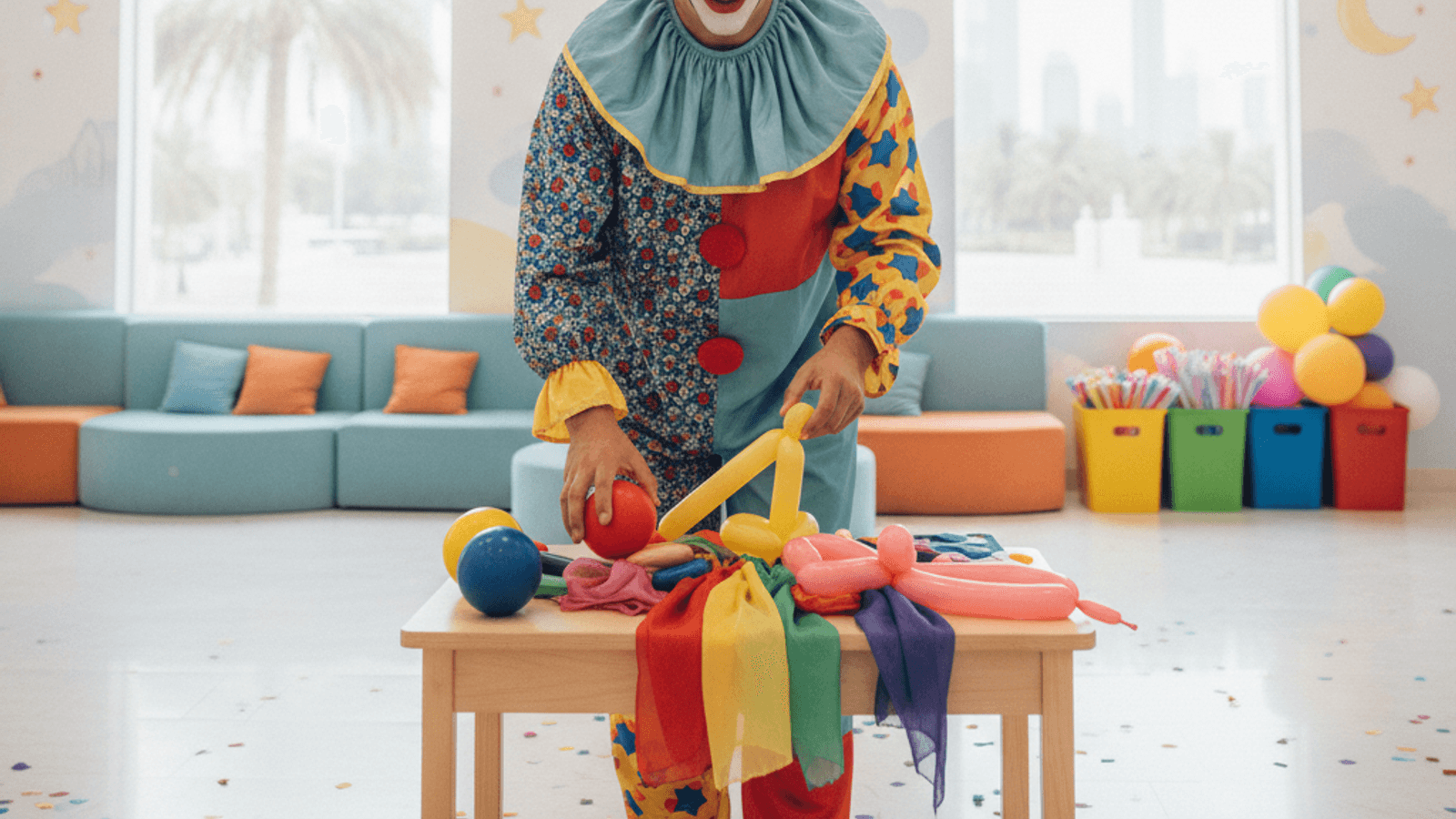 Clown for Kids Party in Dubai