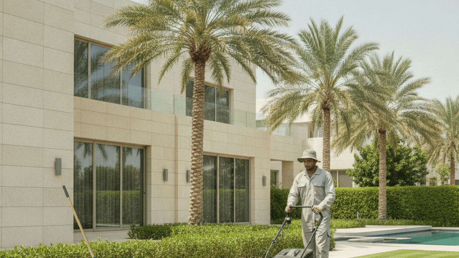 Lawn Mowing in Dubai