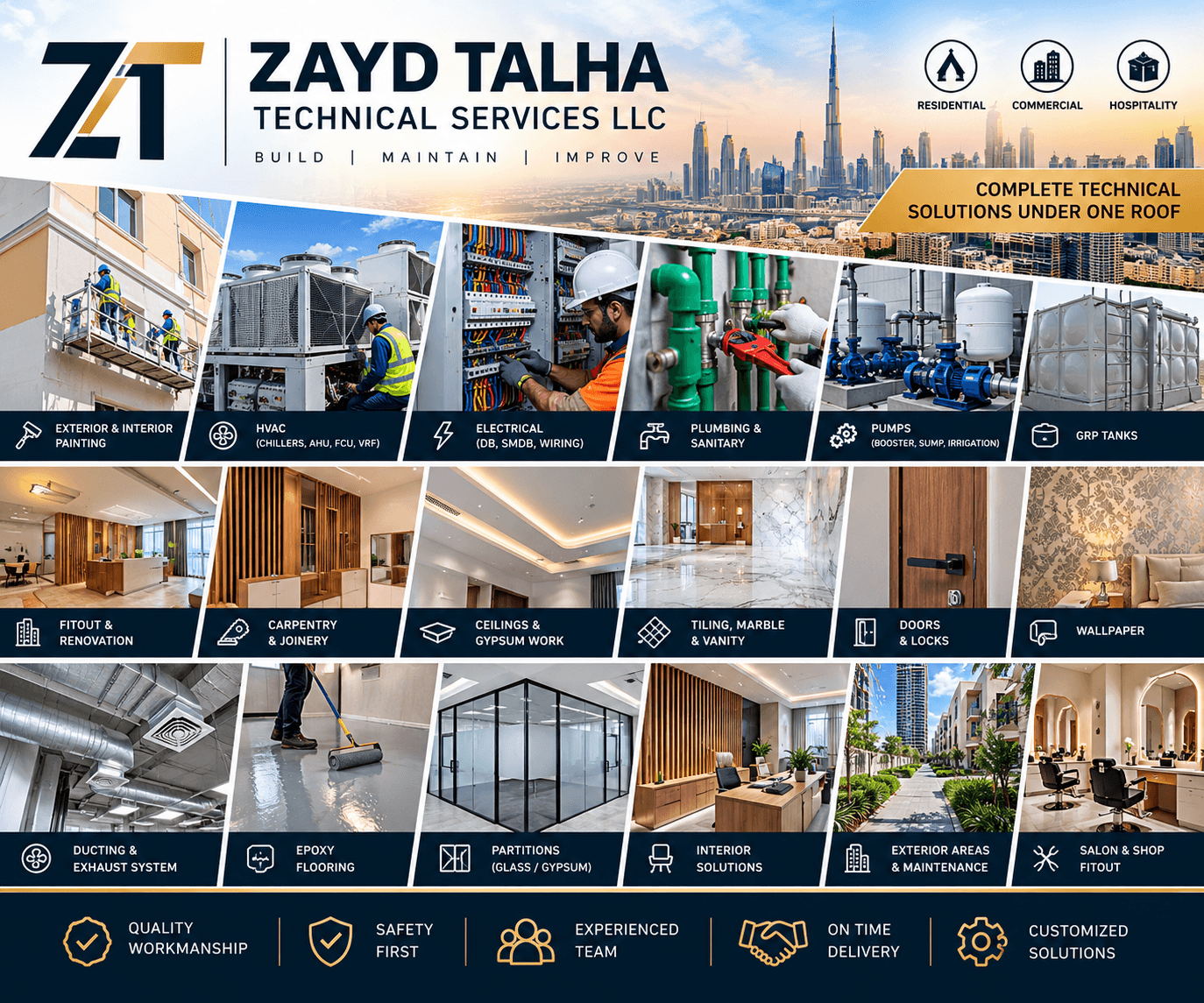 ZAYD TALHA TECHNICAL SERVICES LLC cover photo
