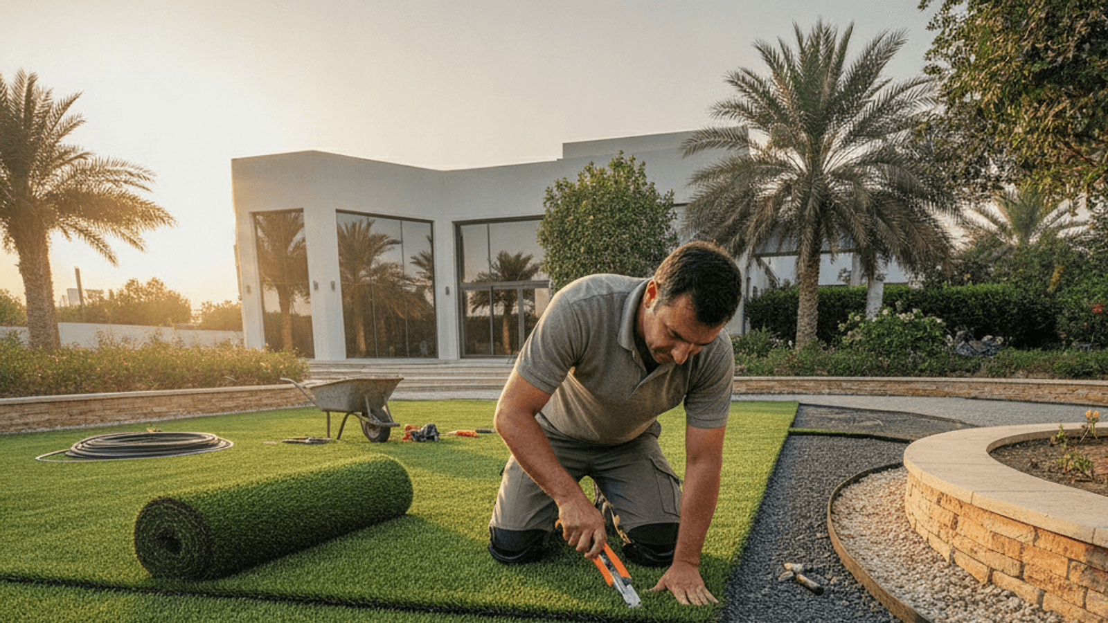Artificial Grass Installation in Dubai
