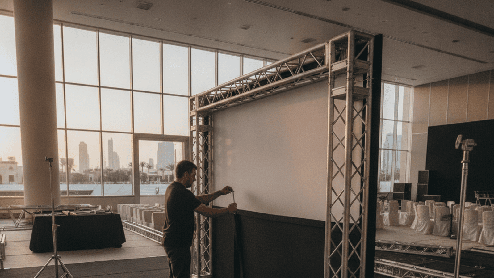 Backdrop & Signage in Dubai
