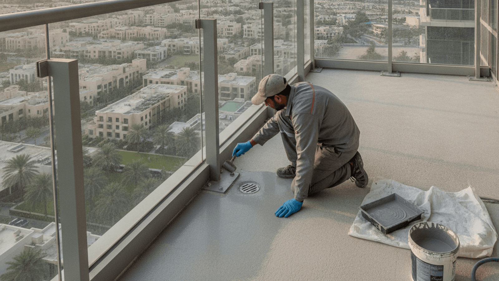 Balcony Waterproofing in Dubai