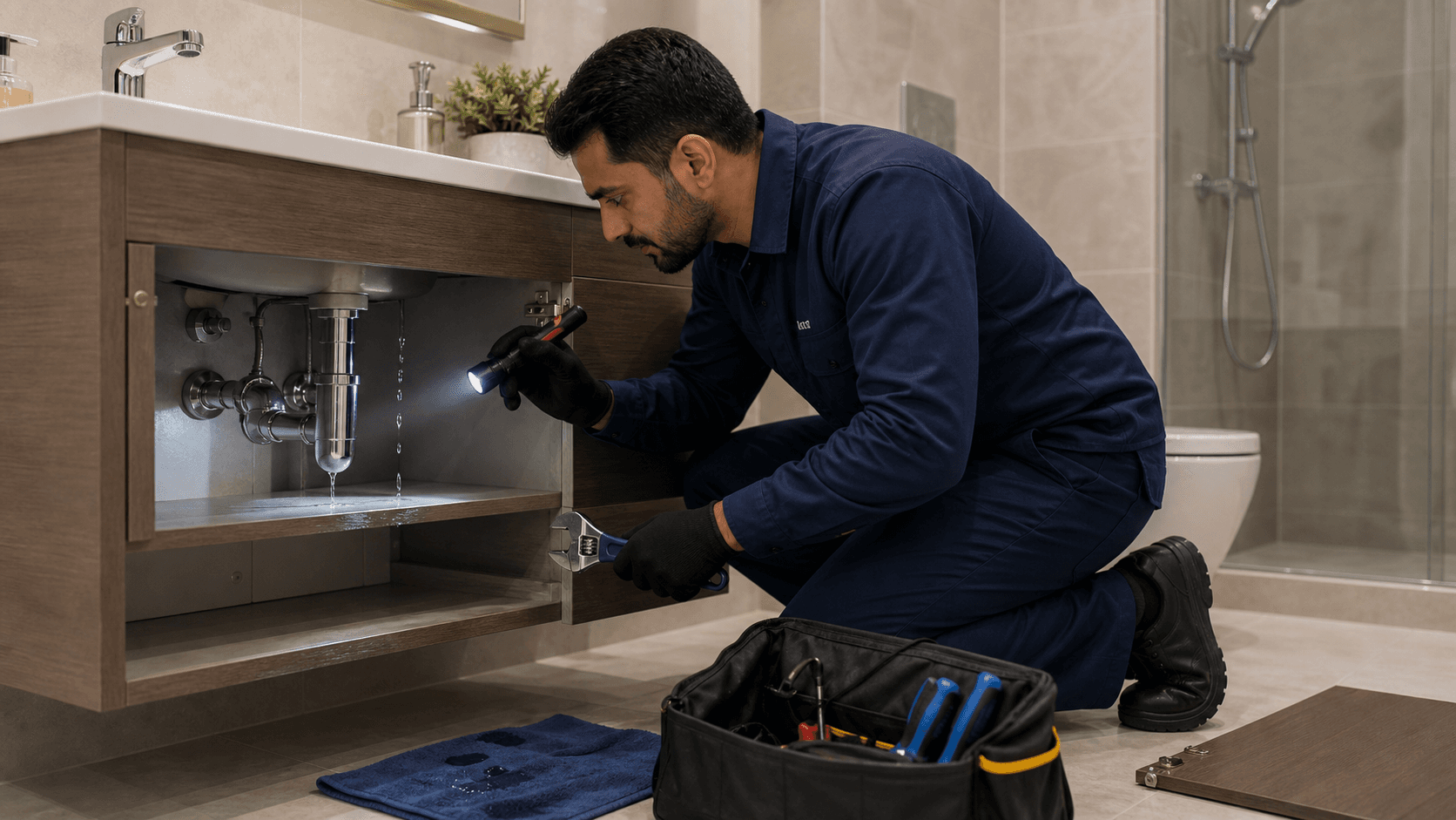 Bathroom Leak Repair Services in Dubai