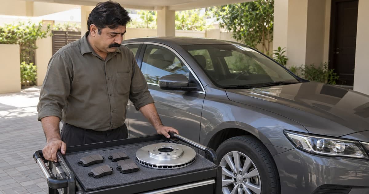 Brake Pad Replacement at Home Dubai: Costs & Checks
