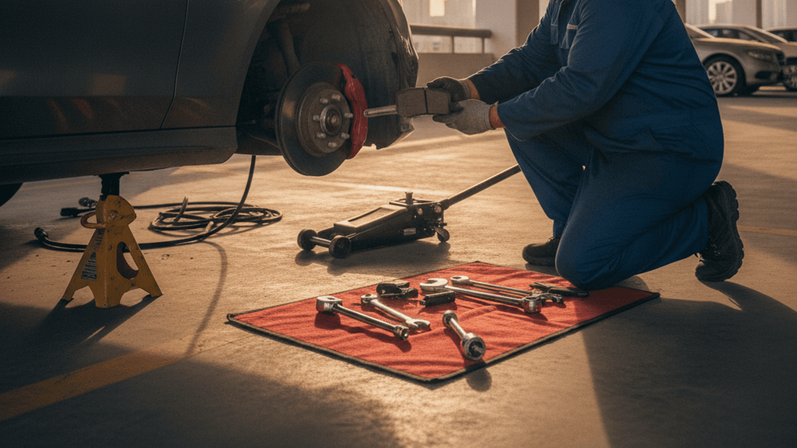 Brake Pad Replacement in Dubai