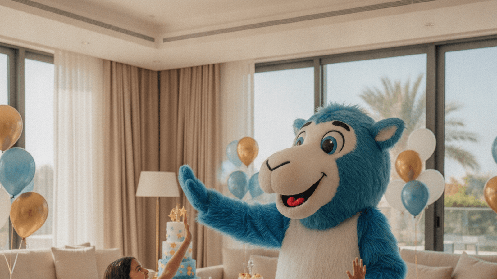 Costumed Character Visit in Dubai