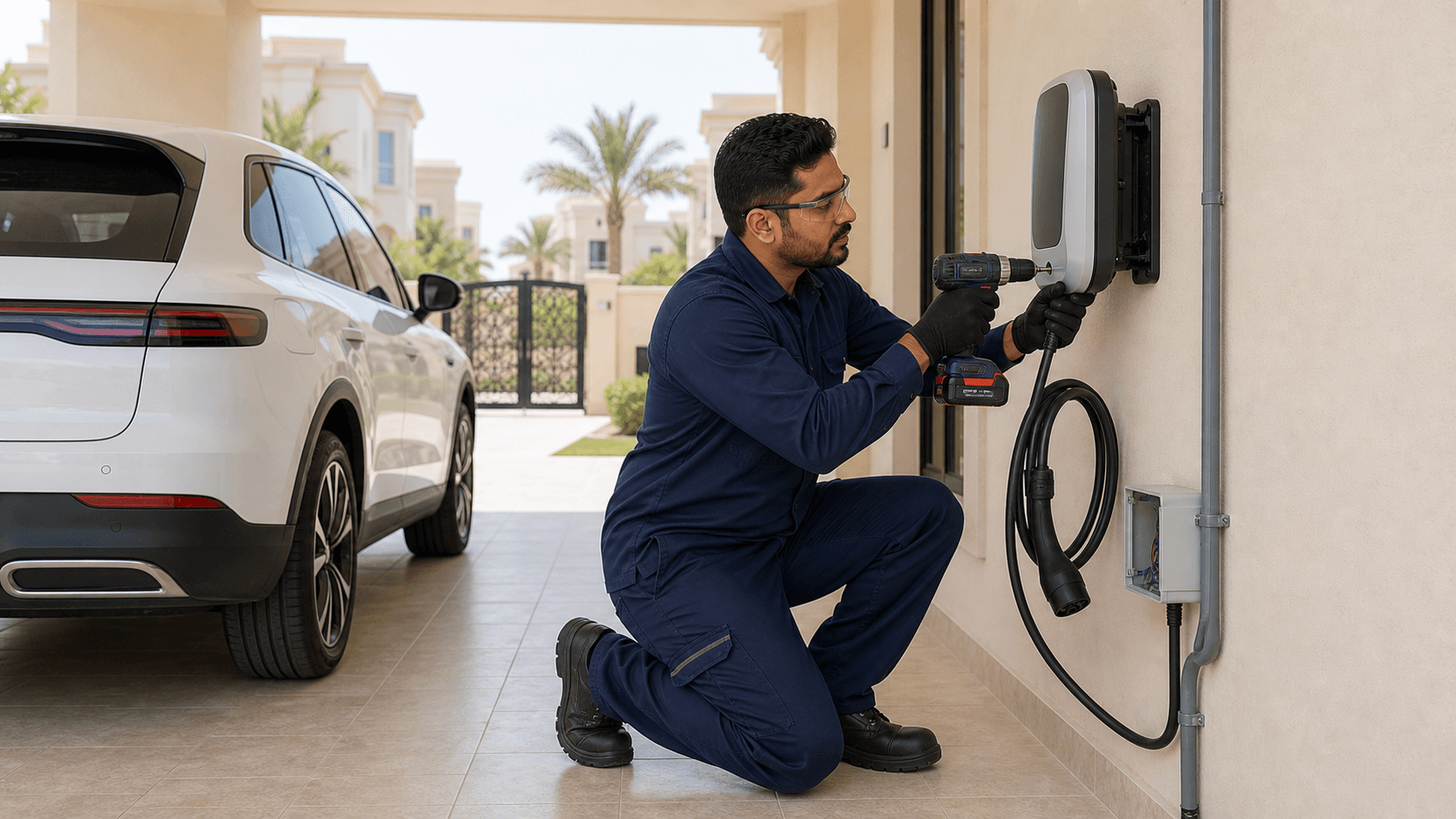 EV Charger Installation in Dubai