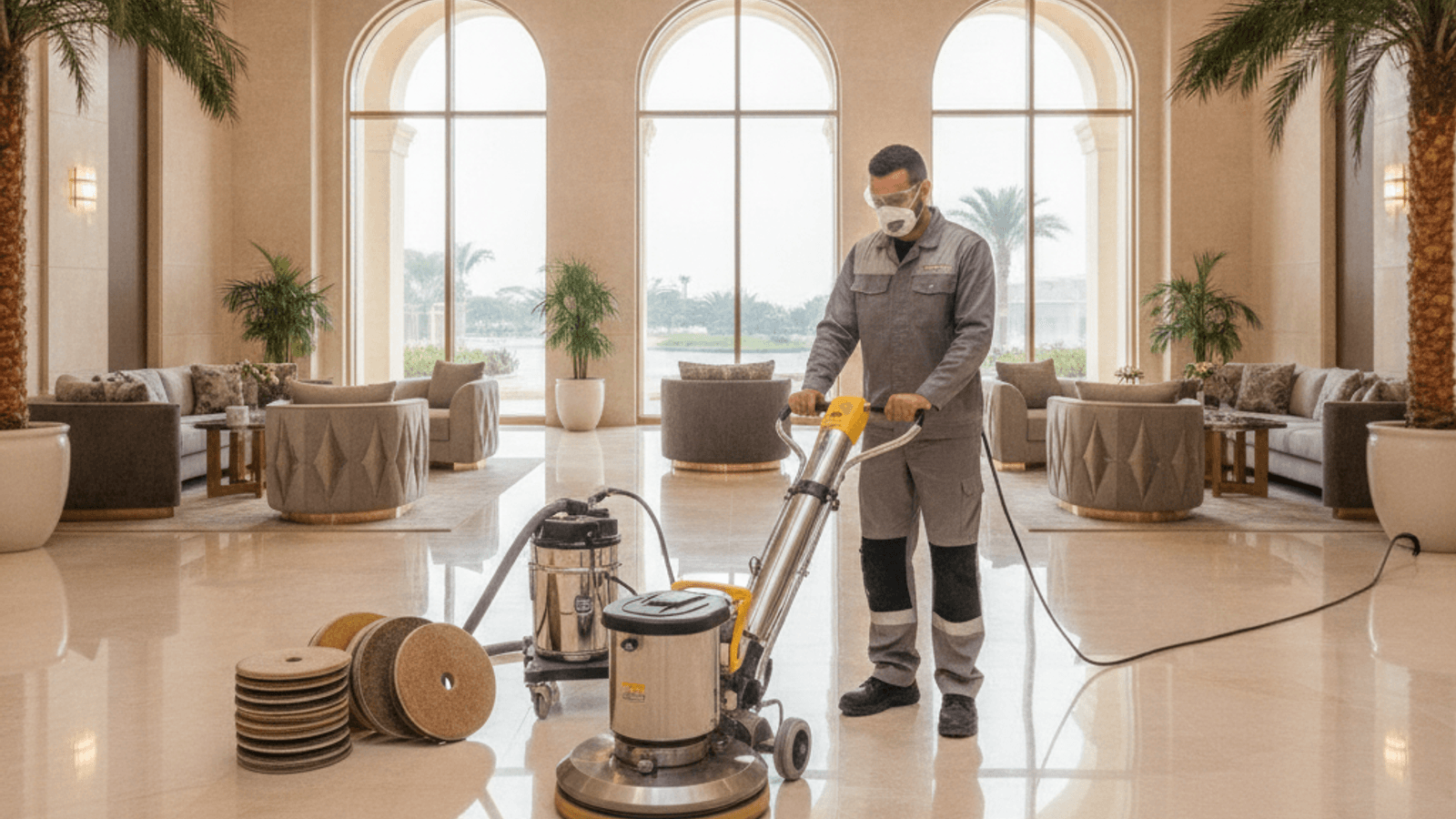 Floor Polishing in Dubai