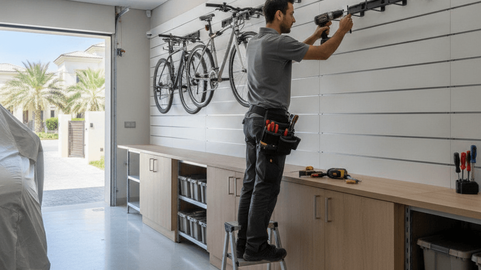Garage Storage Setup in Dubai
