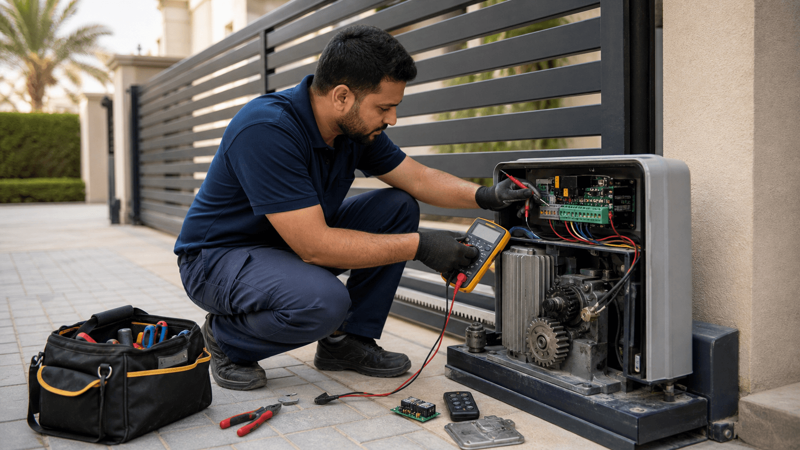 Gate Motor Repair Services in Dubai