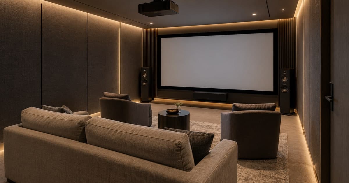 Home Cinema Installation Dubai: Design & Cost Planning