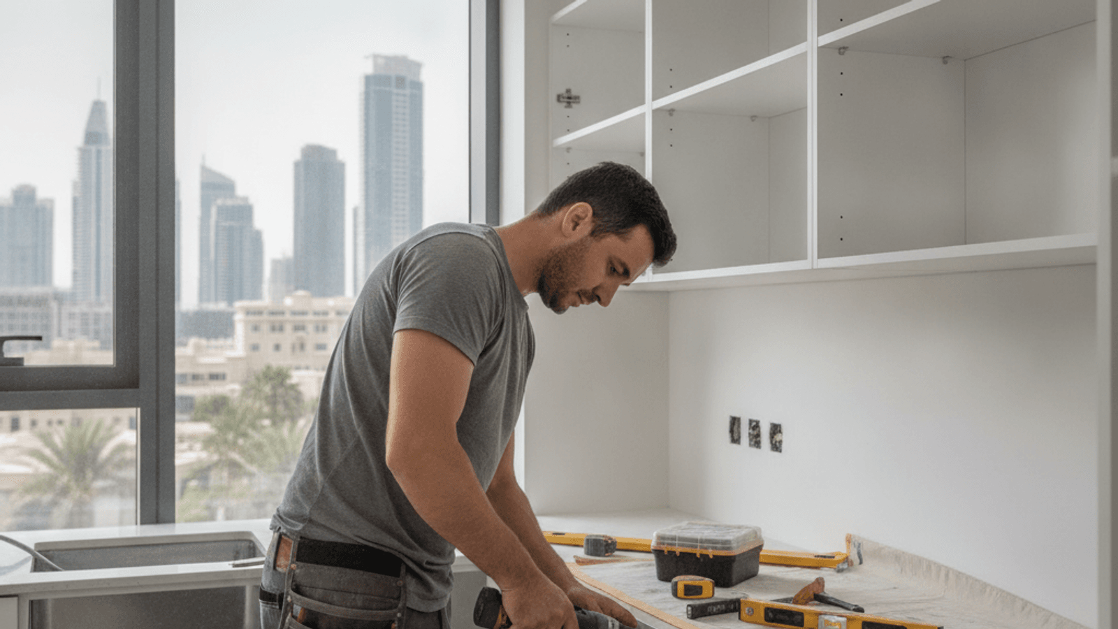 Kitchen Cabinets in Dubai