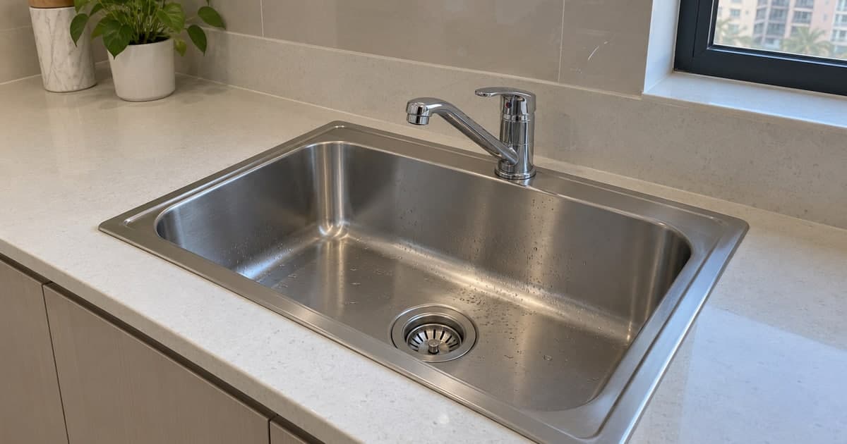 Kitchen Sink Replacement Dubai: Costs & Fit Checks