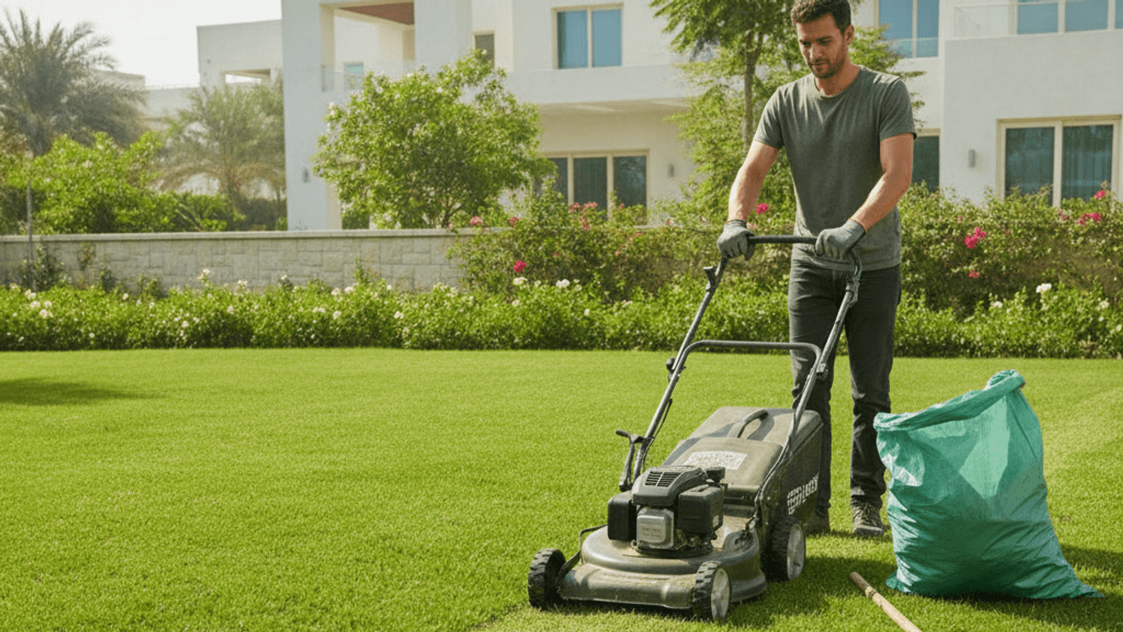 Lawn Mowing in Dubai