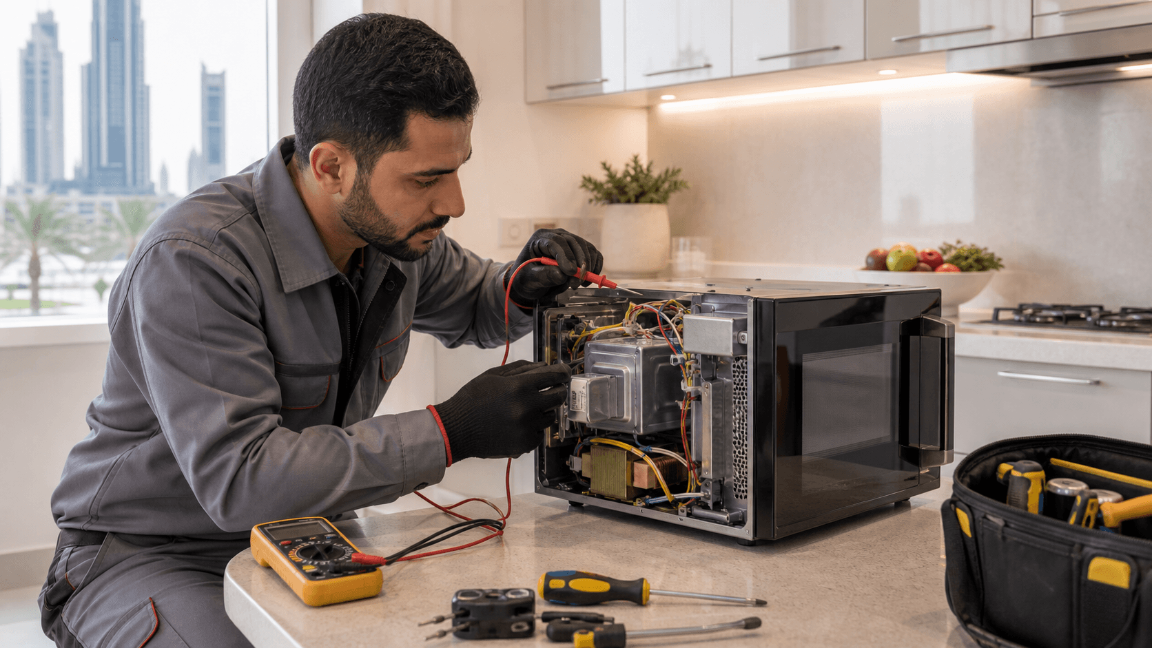 Microwave Repair Services in Dubai