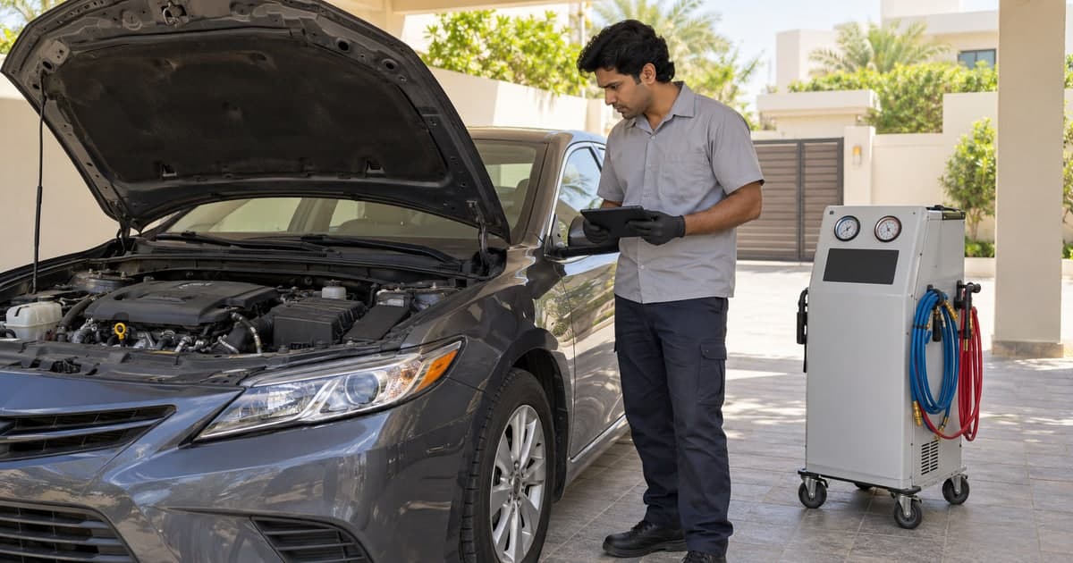 Mobile Car AC Repair Dubai: Diagnosis Before a Refill