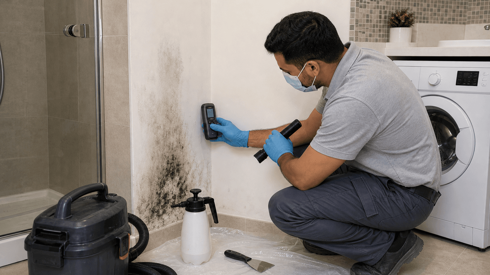 Mold Inspection & Remediation in Dubai