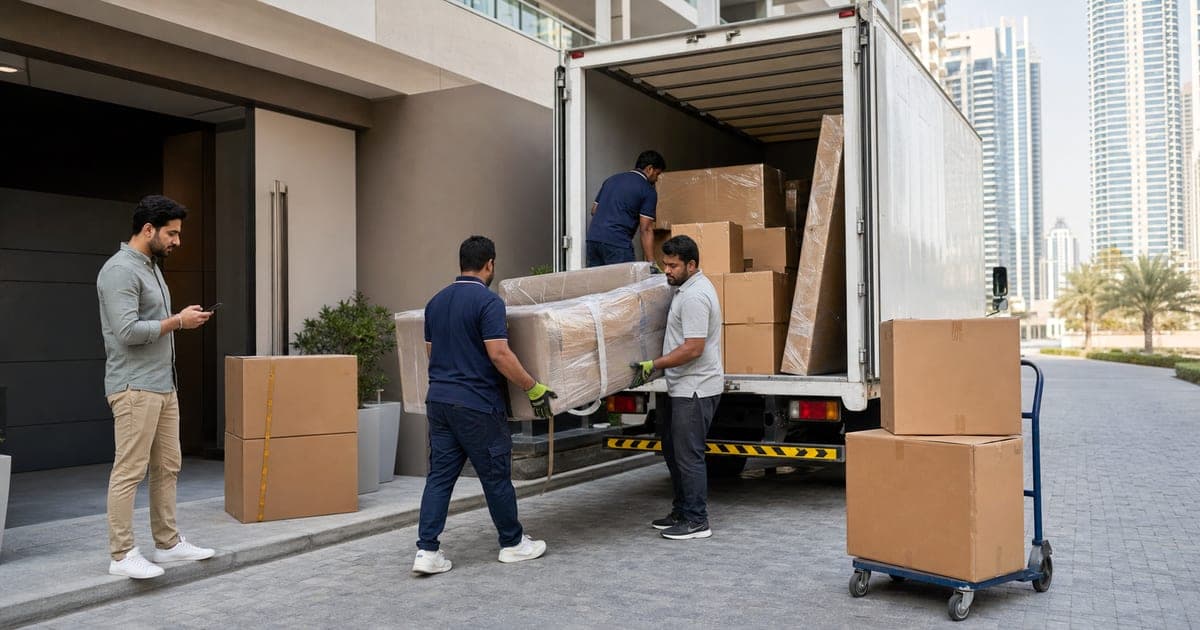 Movers and Packers Dubai 2026: Costs, Permits & Checklist - Movers and packers Dubai 2026 costs: studio from AED 700, 1BR from AED 900, villas from AED 3,500. Permits, DEWA, Ejari and full booking checklist.