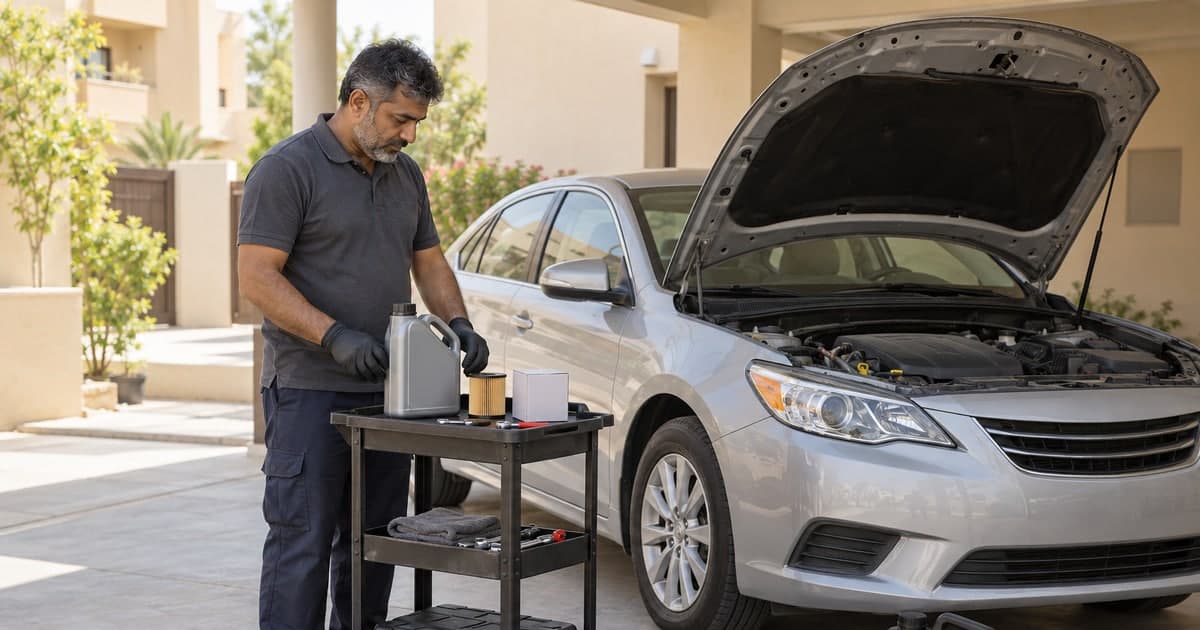 Oil Change at Home Dubai: Specs, Costs & Quote Checklist