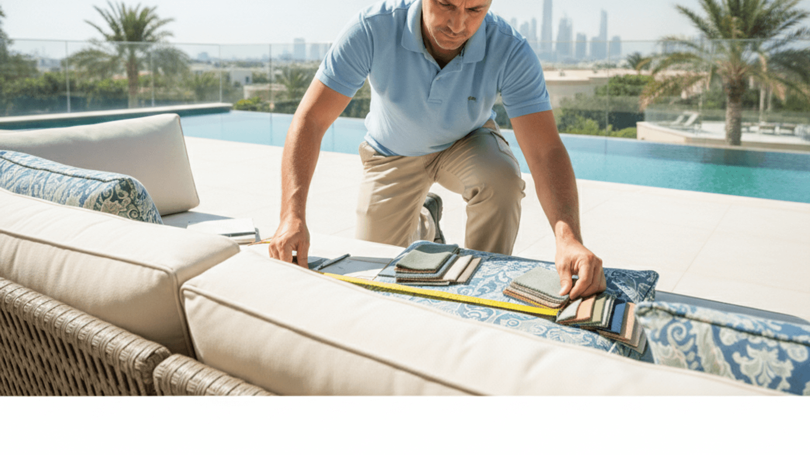 Outdoor Cushion Replacement Services in Dubai
