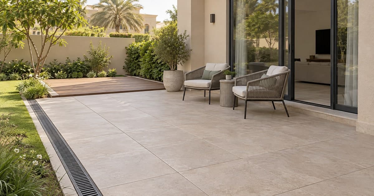 Outdoor Flooring Dubai: Materials, Drainage & Costs