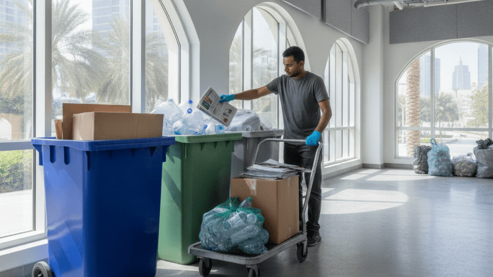 Recyclables Collection in Dubai