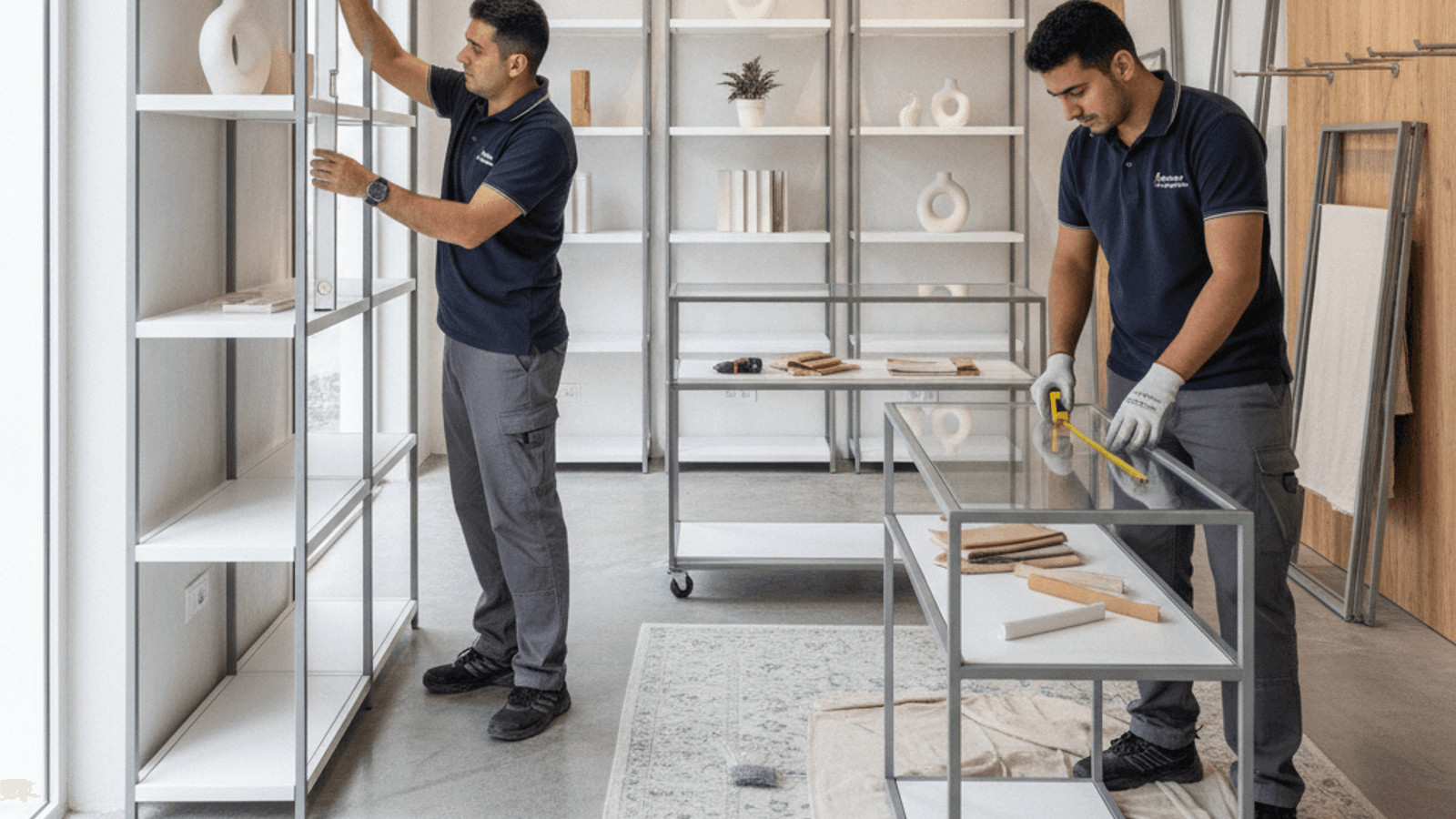 Retail Display Setup in Dubai