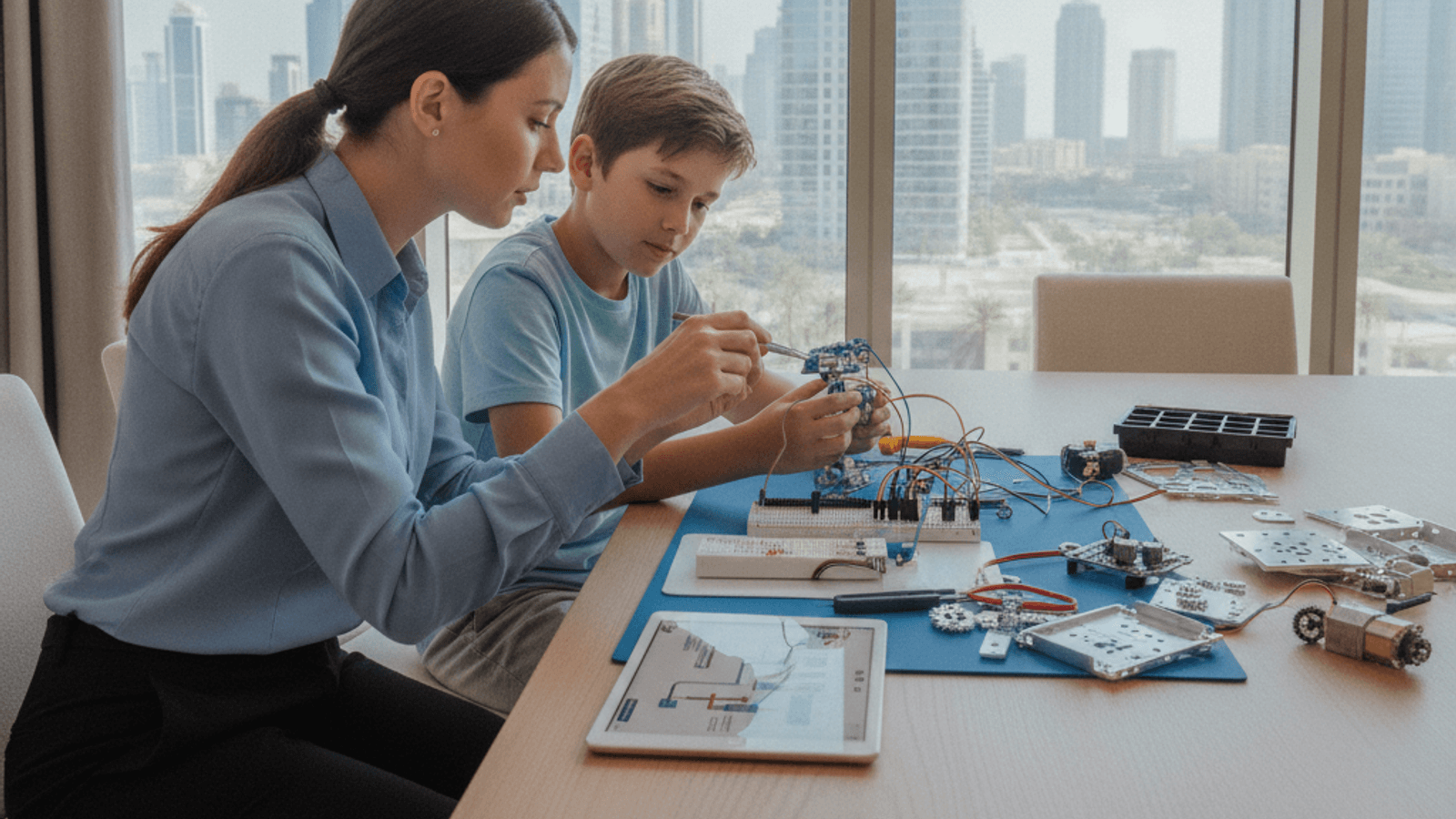 Robotics Lessons in Dubai