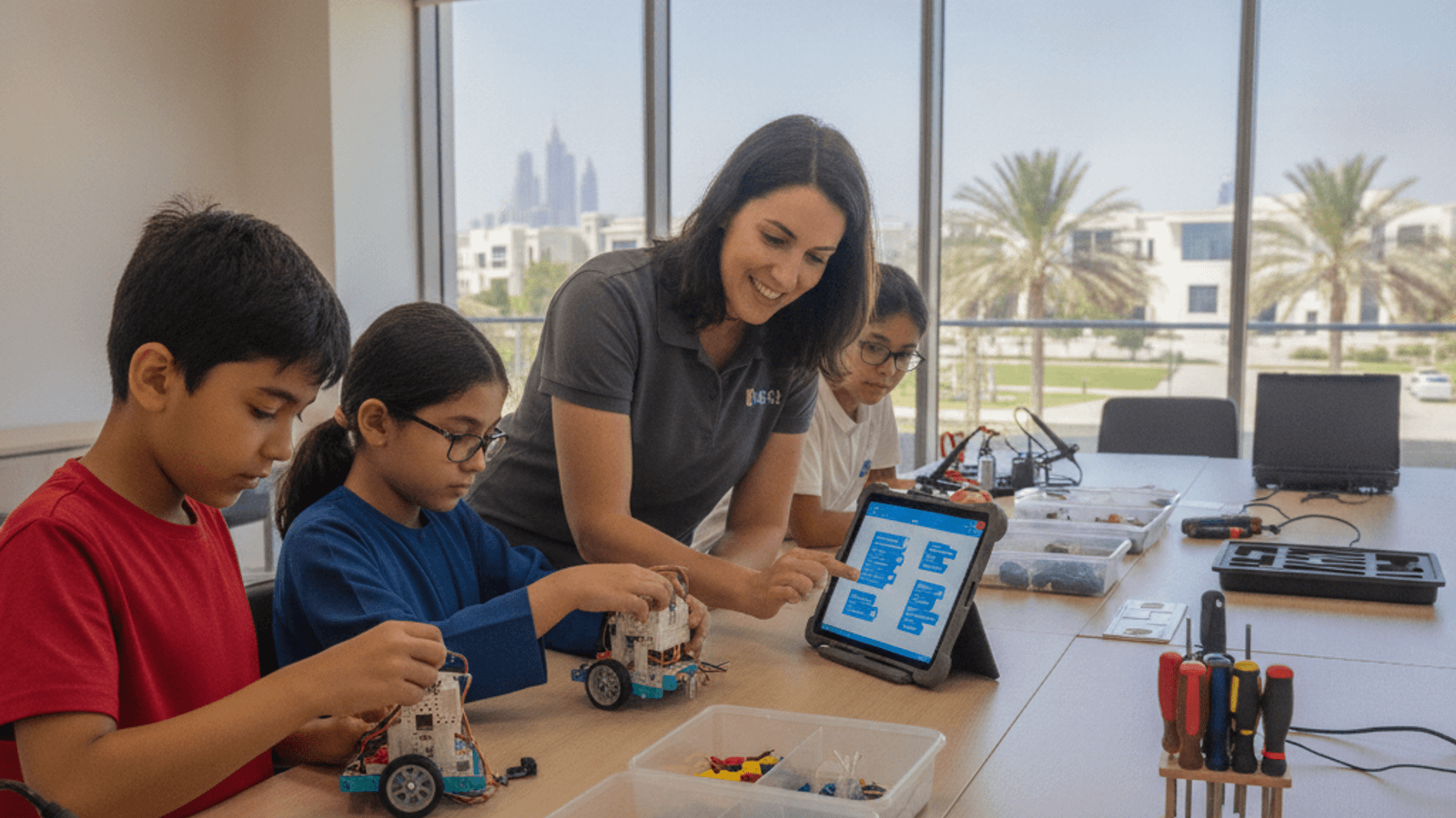 Robotics Workshop for Kids in Dubai