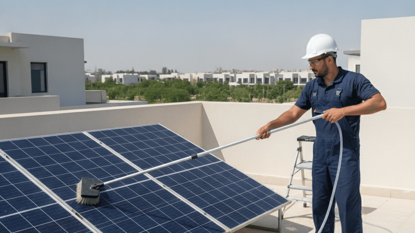 Solar Panel Cleaning Services in Dubai