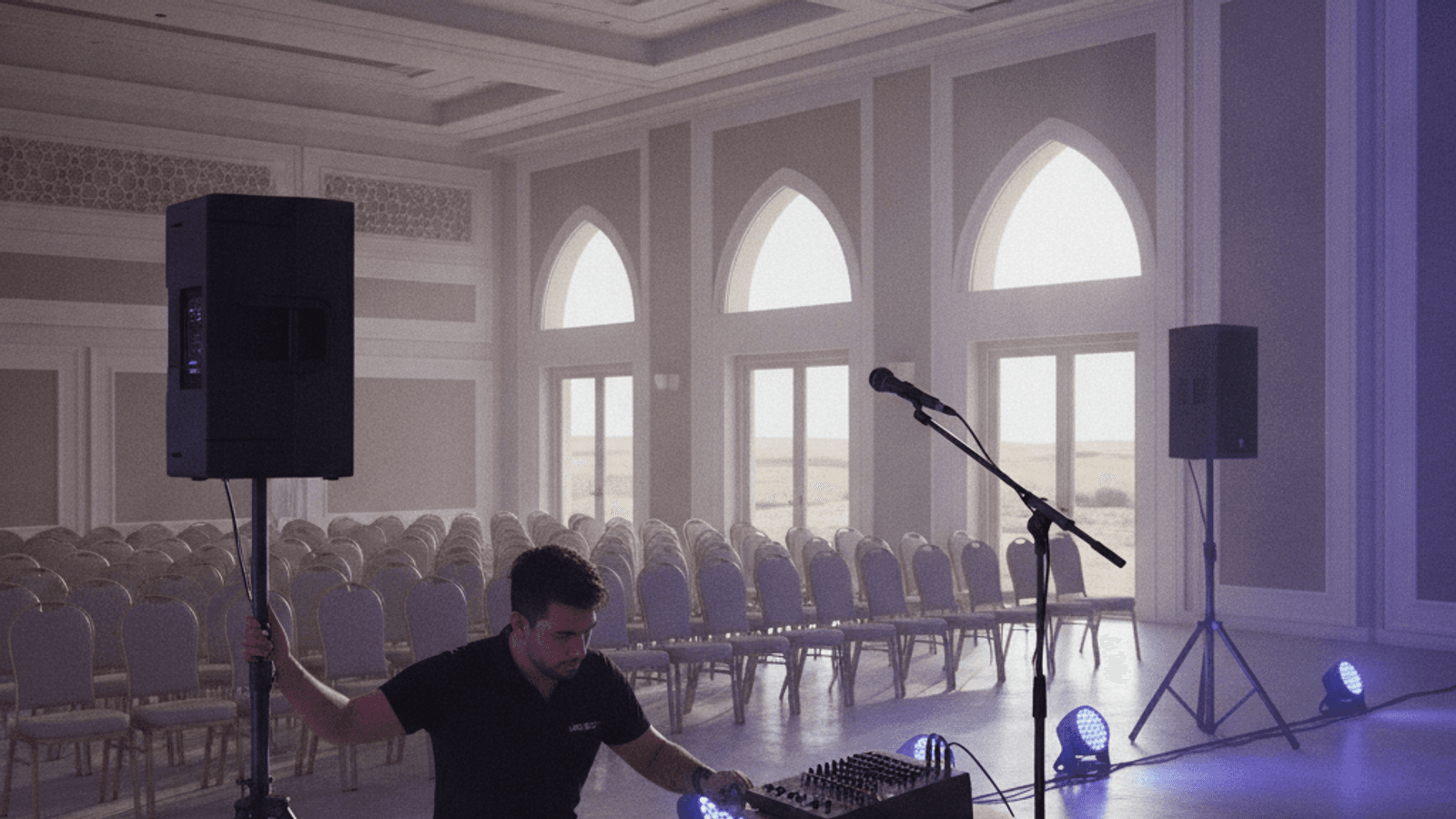 Sound & Lighting Setup in Dubai