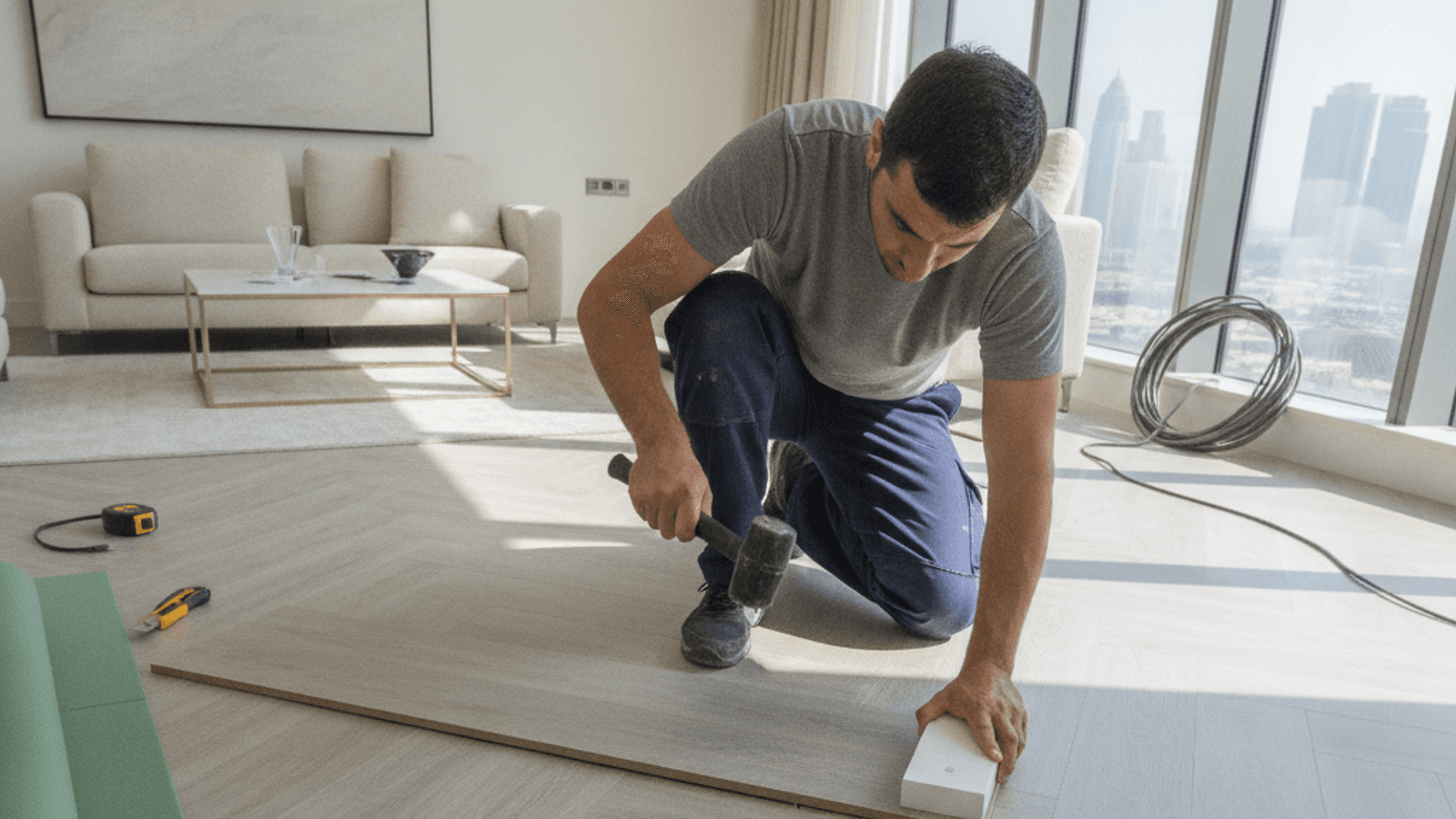 Vinyl Flooring in Dubai