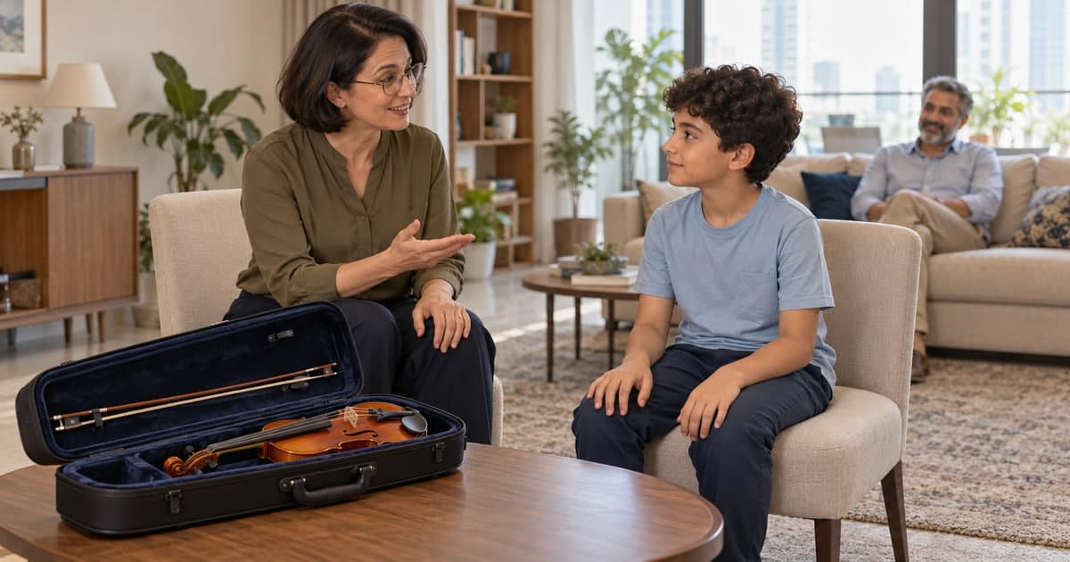 Violin Lessons at Home Dubai: Fees, Trial & Instrument Fit