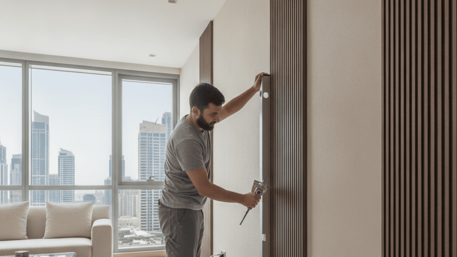 Wall Paneling in Dubai
