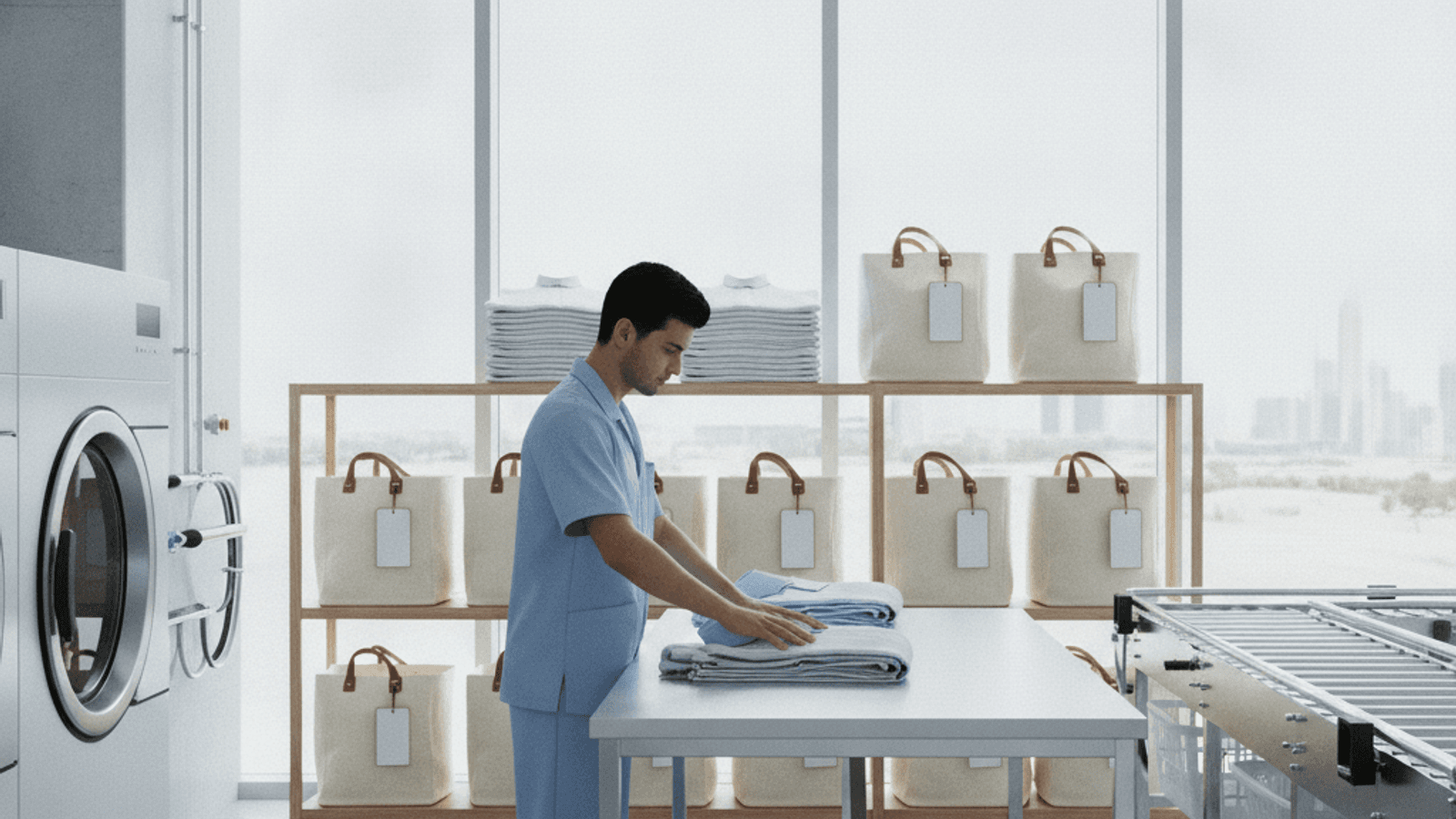 Wash & Fold Laundry in Dubai