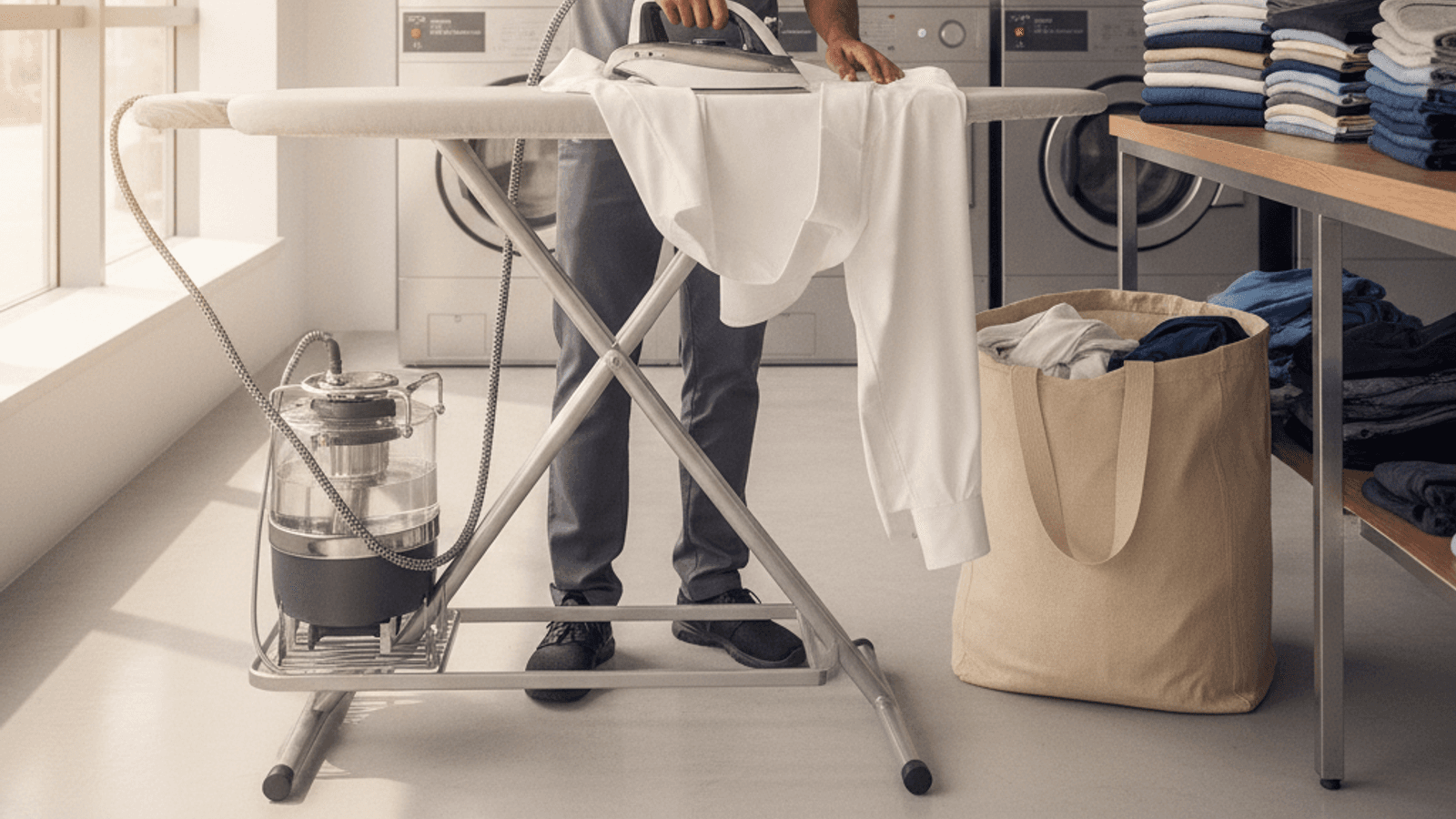 Wash & Iron Laundry in Dubai