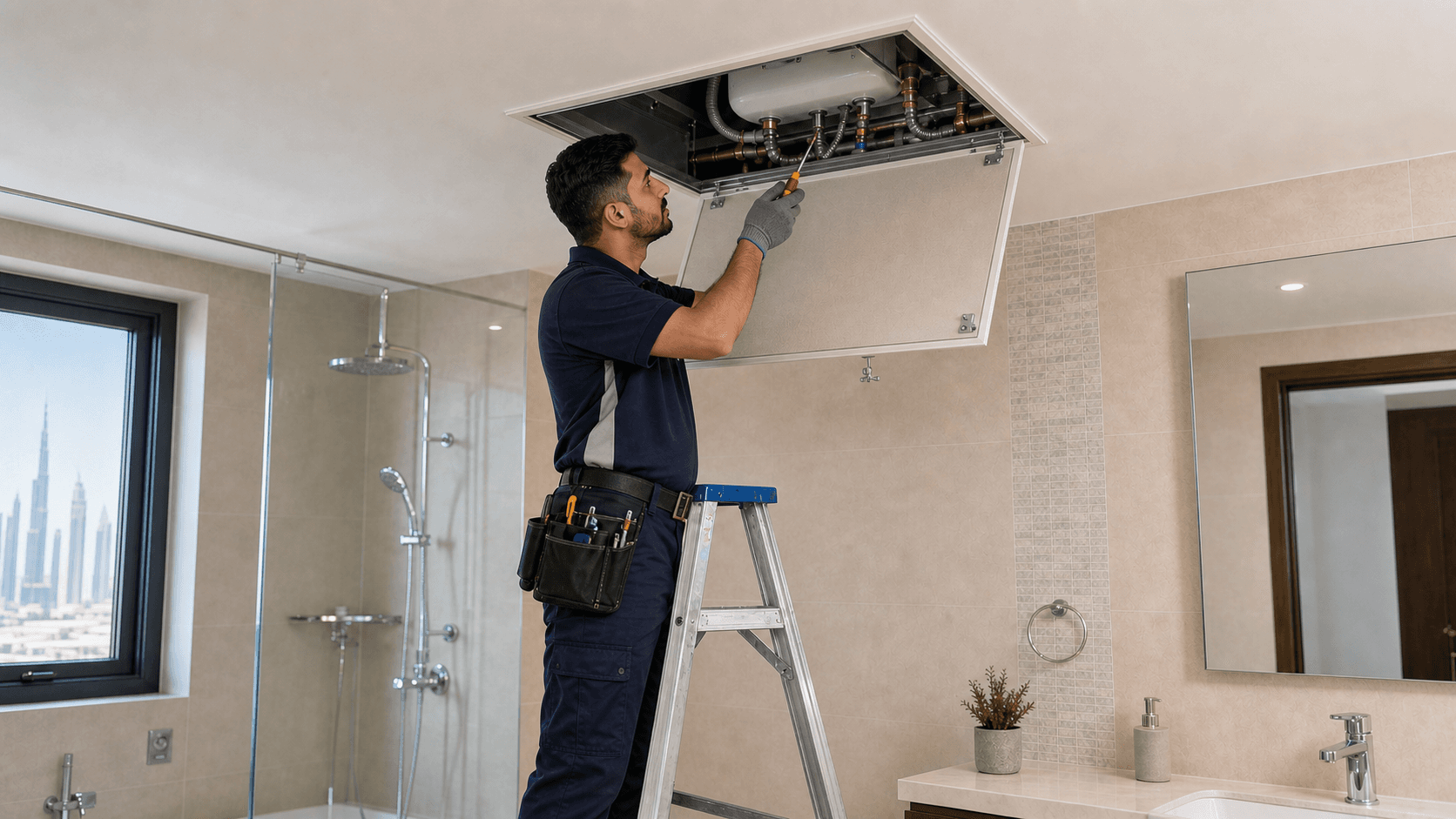 Water Heater Repair Dubai Cost Guide 2026 - Dubai water heater repair often costs AED 150-650+, while replacement can move from AED 500 to AED 2,500+ depending on tank size and access.