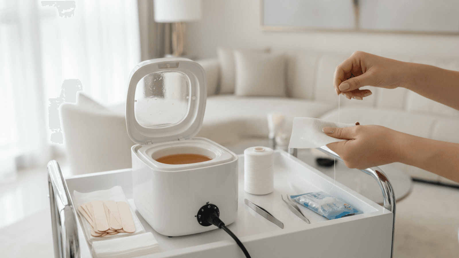 Waxing & Threading at Home in Dubai