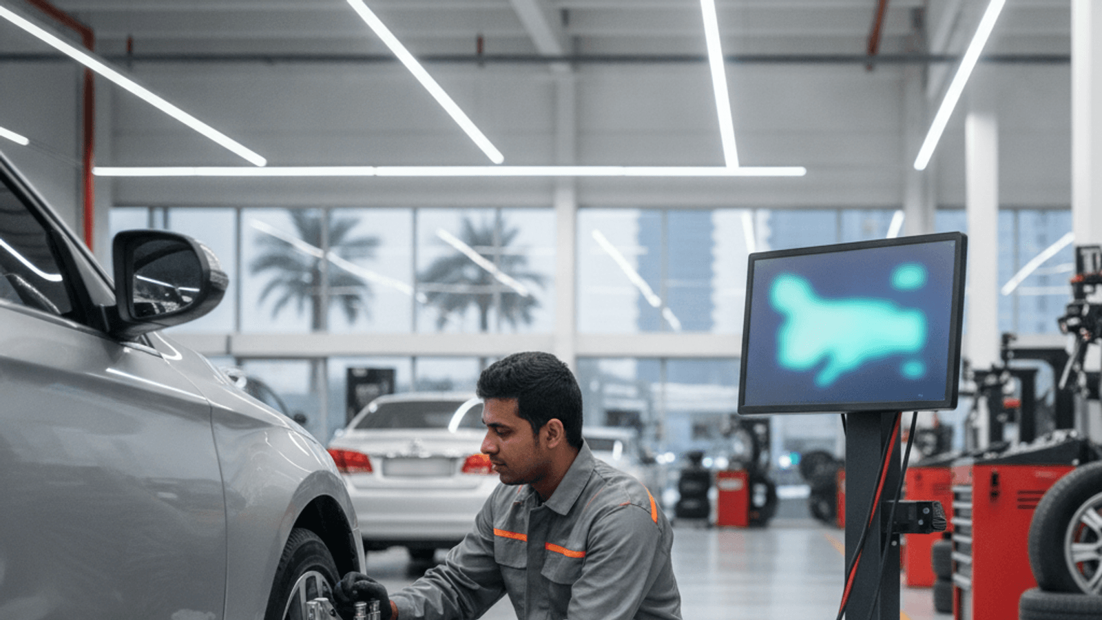 Wheel Alignment & Balancing in Dubai